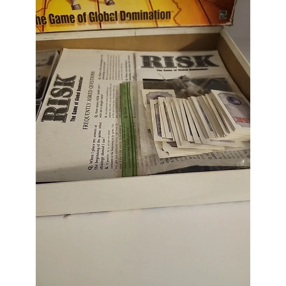 1993 Risk Board Game by Parker Brothers Complete EUC